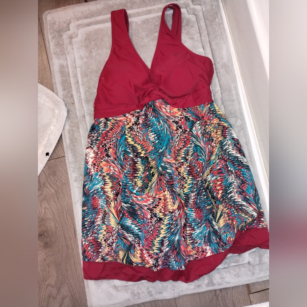 One piece bathing suit